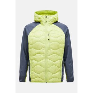 Dzseki Peak Performance M Helium Down Hybrid Hood Crystal Green kép