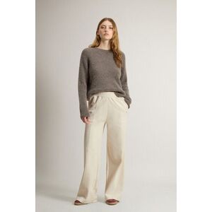Tréningnadrág Woolrich Super Soft Interlock Sweatpant Milky Cream kép