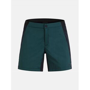 Rövidnadrág Peak Performance W Windstopper Shorts Scarab Green/Blue Shadow kép