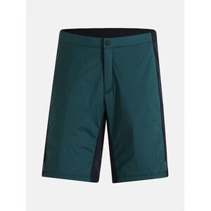 Rövidnadrág Peak Performance M Windstopper Shorts Scarab Green/Blue Shadow kép