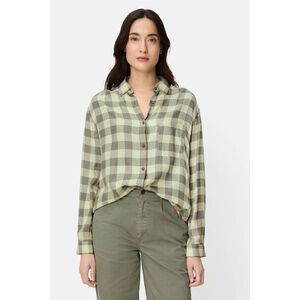 Ing Camel Active Blouse Lime Green Check kép