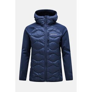 Dzseki Peak Performance Helium Down Hybrid Hood Men Blue Shadow kép