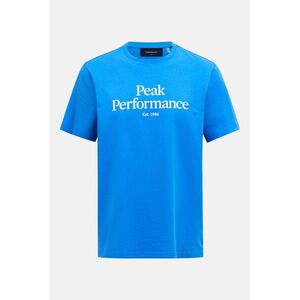 Póló Peak Performance Original Tee Men Crisp Air Blue/Blue Shadow kép