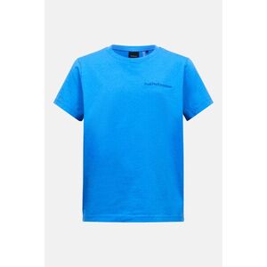 Póló Peak Performance Original Small Logo Tee Junior Crisp Air Blue/Blue Shadow kép