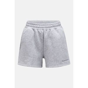 Rövidnadrág Peak Performance Original Small Logo Shorts Women Med Grey Melange kép