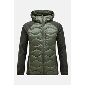 Dzseki Peak Performance Helium Down Hybrid Hood Men Pine Needle kép