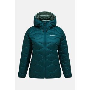 Dzseki Peak Performance W Helium Down Hood Jacket Ponderosa Pine/Sand Fog kép