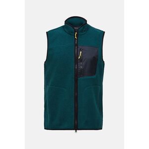Mellény Peak Performance M Naturerush Pile Vest Ponderosa Pine/Sand Fog kép