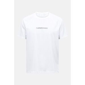 Póló Peak Performance Active Tee Men White/Blue Shadow kép