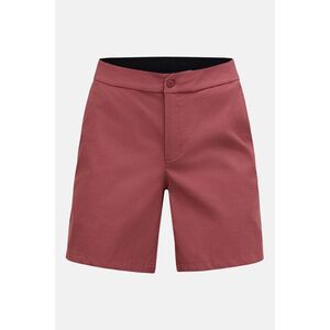 Rövidnadrág Peak Performance Player Shorts Women Wild Rouge/Sand Fog Melange kép