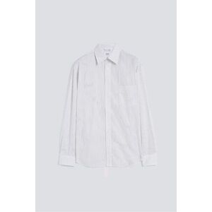 Ing Aspesi Camicia Fred Riga Nera kép