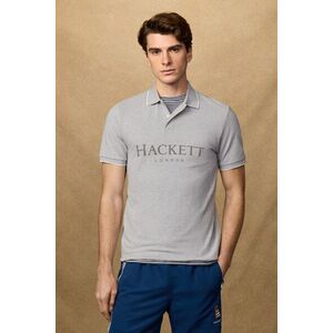 Póló Hackett London Heritage Ess Hackett Light Grey Marl kép