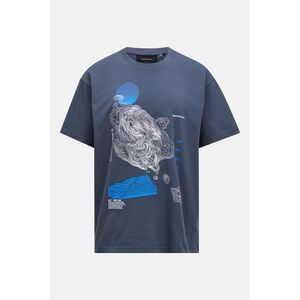 Póló Peak Performance Graphic Tee Men Mountain Mist kép