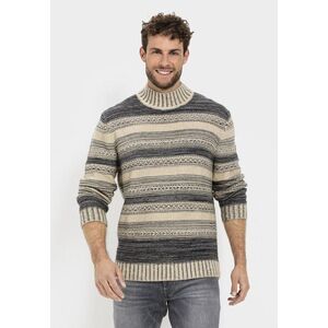 Pulóver Camel Active Knitted Rollneck Cold Dark Grey Melan kép