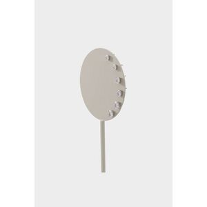 Fülbevaló Aldo Ovalstud Silver/Clear Multi kép