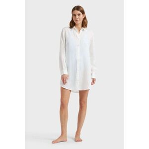 Ing Vilebrequin Linen Solid Lf Blanc kép