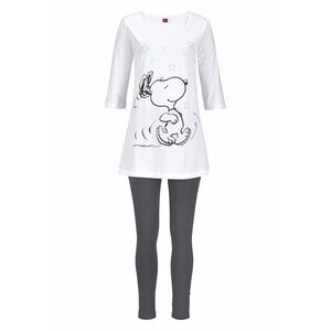 PEANUTS Pizsama szürke / fehér kép