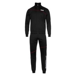 LONSDALE Jogging ruhák 'Geddington' vérvörös / fekete / fehér kép