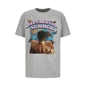 MT Upscale Póló 'Days Before Summer' világosszürke / vegyes színek kép