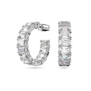 Swarovski Fülbevalók 'Matrix' ezüst kép