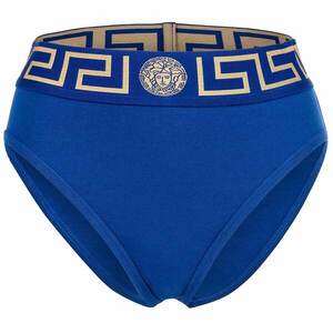 VERSACE Slip bézs / kék kép