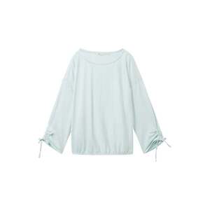 TOM TAILOR DENIM Póló menta / fehér kép
