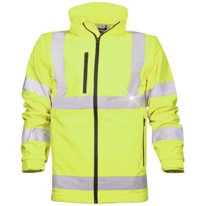 Ardon Fényvisszaverő softshell kabát - Sárga | L kép