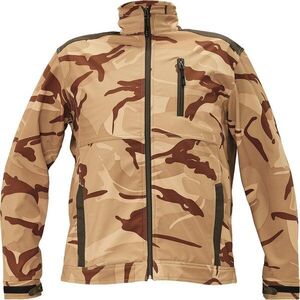 Cerva Softshell terepmintás dzseki CRAMBE - Terepszínű bézs | L kép
