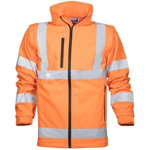 Ardon Fényvisszaverő softshell kabát - Narancssárga | L kép