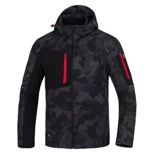 ARDON CREATRON terepmintás softshell kabát - Fekete | 2XL kép