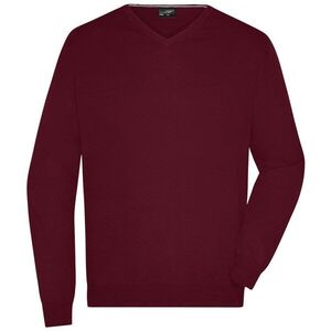 Daiber Férfi pamut pulóver JN659 - Bordeaux | 2XL kép
