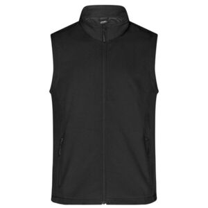 Daiber Férfi softshell mellény JN1128 - Fekete / fekete | 2XL kép