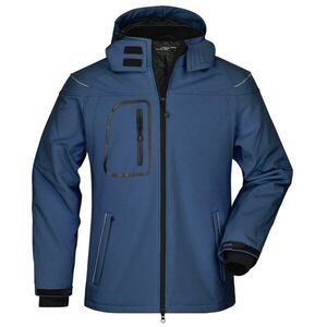 Daiber Férfi téli softshell kabát JN1000 - Sötétkék | 2XL kép