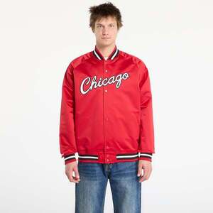 Dzseki Mitchell & Ness NBA Lightweight Satin Jacket Vintage Logo Bulls Scarlet L kép