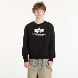 Sweatshirt Alpha Industries Basic Hoody Small Logo II Black S kép