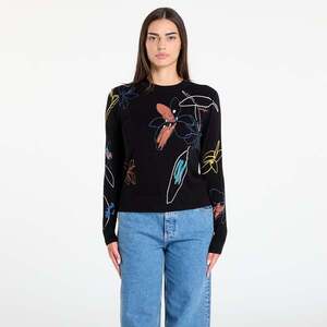 Pulóver Desigual Arty Pullover Sweater Black XS kép