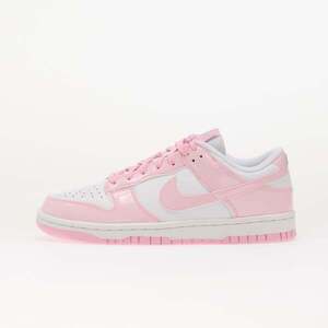Sneakers Nike Dunk Low SE White/ Pink Rise-White-Metallic Silver EUR 38 kép