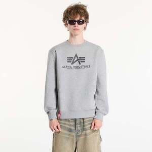 Sweatshirt Alpha Industries Basic Sweater melange šedá L kép