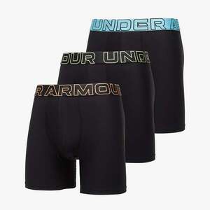 Boxers Under Armour Performance Tech Solid 6in 3-Pack Black S kép