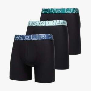 Boxers Under Armour Performance Tech Mesh Solid 6in 3-Pack Black M kép