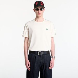 Póló Fred Perry Contrast Tape Ringer T-Shirt Ecru XL kép