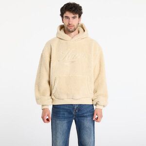 Sweatshirt Karl Kani Cursive Varsity Teddy Os Hoodie Beige L kép