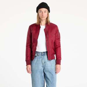 Dzseki Urban Classics Ladies Basic Bomber Jacket Wine XS kép