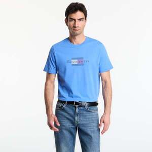 Póló Tommy Hilfiger Script Flag Regular Tee Blue Spell L kép