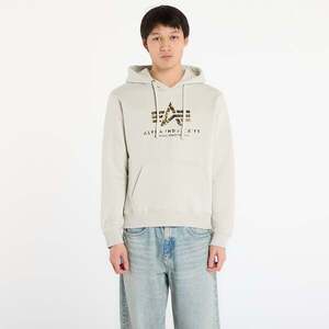 Sweatshirt Alpha Industries Basic Hoodie BL Effect Print Stone XL kép