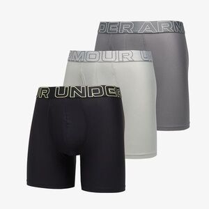 Boxers Under Armour Performance Tech Mesh Solid 6in 3-Pack Gray S kép