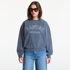 Sweatshirt Samsøe Samsøe Savan Sweat Ombre Blue Pigment M kép