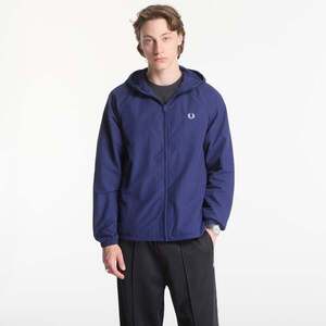 Dzseki Fred Perry Hooded Shell Jacket Blue M kép