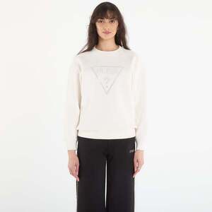 Sweatshirt GUESS Cn Triangle Studs Sweatshirt Cream White S kép
