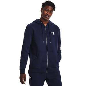 Sweatshirt Under Armour Essential Fleece Fz Hood Midnight Navy S kép